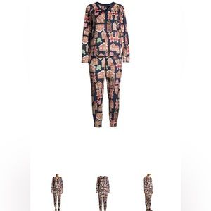 Disney Gingerbread Pajama set 3x